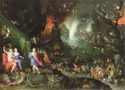 Jan Brueghel The Elder orpheus in the underworld Germany oil painting artist